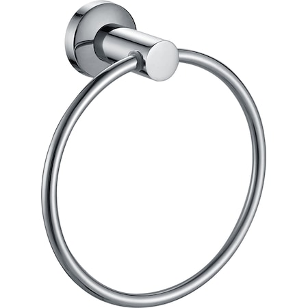 Paradise Bathworks Nirvana, Towel Ring, Polished Stainless Steel 66026